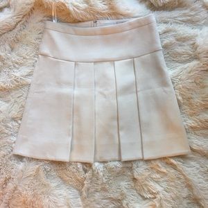 JCrew cream skirt size 0